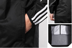 Jaqueta Corta Vento Adidas Preto/Branco - MundodaCortaVento