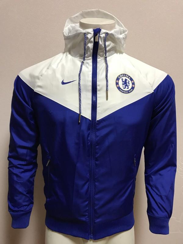 Jaqueta Corta Vento Chelsea Branco/Azul 18-19 - MundodaCortaVento