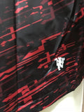 Jaqueta Corta Vento Manchester United Preto/Vermelho 17-18 - MundodaCortaVento