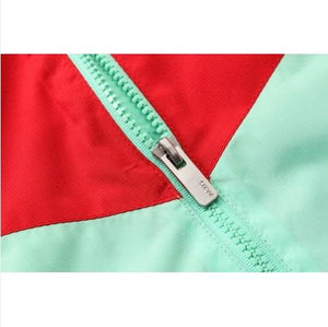 Jaqueta Corta Vento Portugal Vermelho/Verde 18-19 - MundodaCortaVento