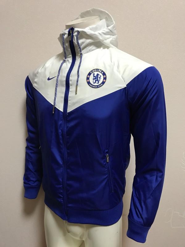 Jaqueta Corta Vento Chelsea Branco/Azul 18-19 - MundodaCortaVento