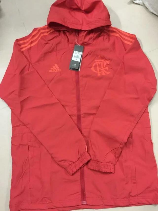 Jaqueta Corta Vento Flamengo Vermelho 18-19 - MundodaCortaVento