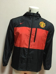 Jaqueta Corta Vento Manchester United Preto/Vermelho 18-19 - MundodaCortaVento