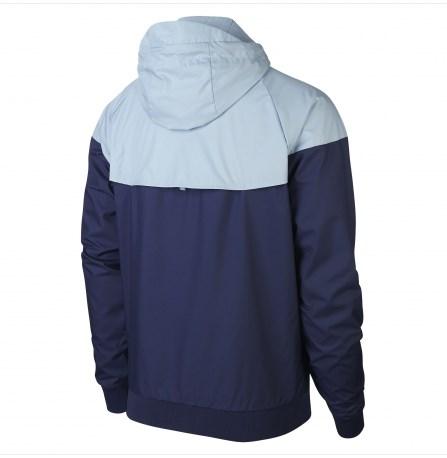 Jaqueta Corta Vento Tottenham Azul/Preto 18-19 - MundodaCortaVento